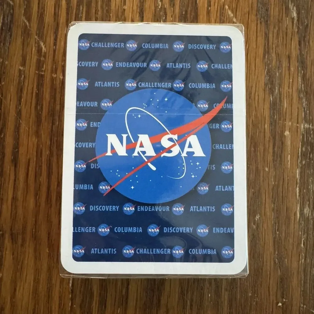 NASA Space Shuttle Exploration Playing Cards‎ 54 Images New Sealed Italy 2008